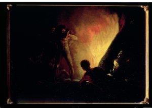 Il rogo da Francisco de Goya